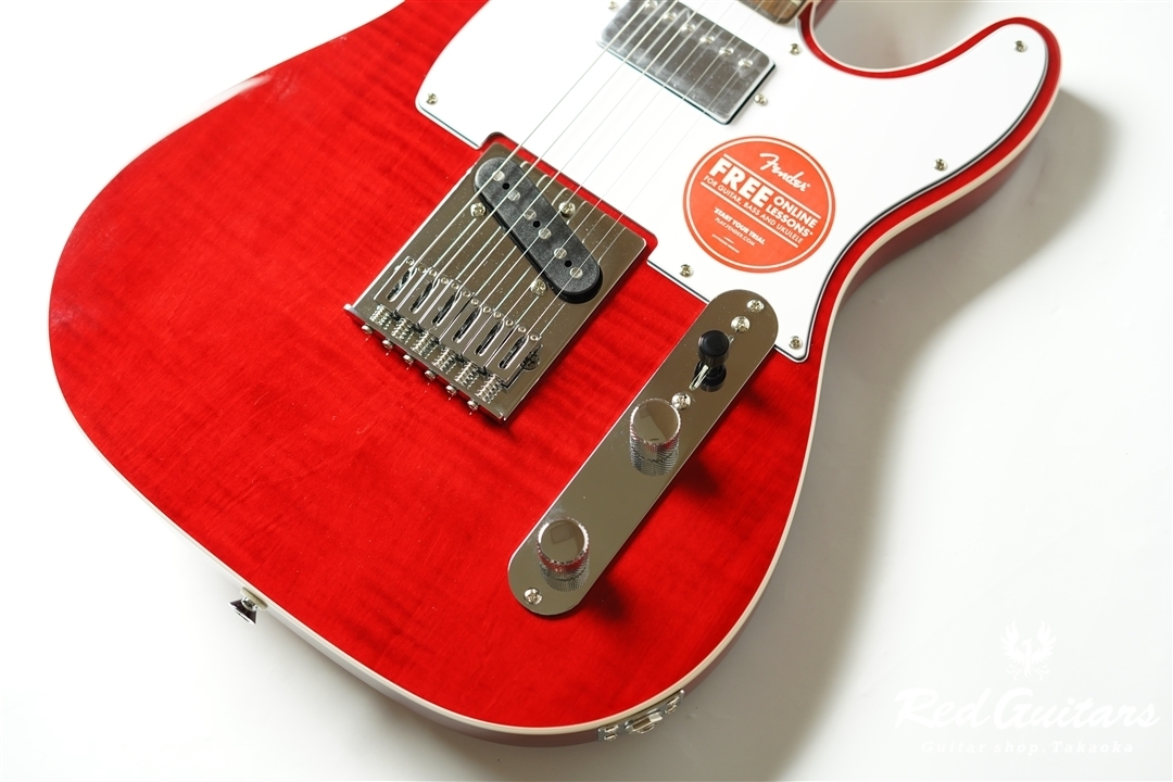 Squier Telecaster レッド　affinity Amazon | Squier by Fender/Affinity Series Telecaster FMT SH